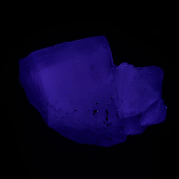 fluorescenční fluorit El Hammam, Maroko, 63g