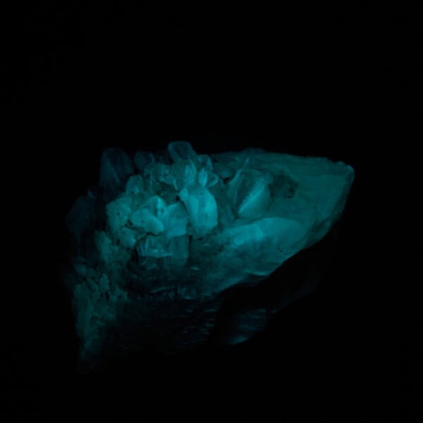 fluorescentní krystalický sádrovec Bílina, 87g - Image 6