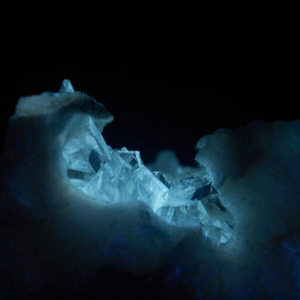 Fluorescenční sádrovec, Zaragoza - 160 g - Image 11